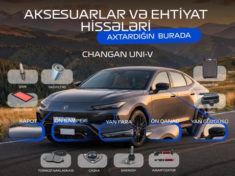 Changan Uni-V ehtiyat hissələri — Bakı
