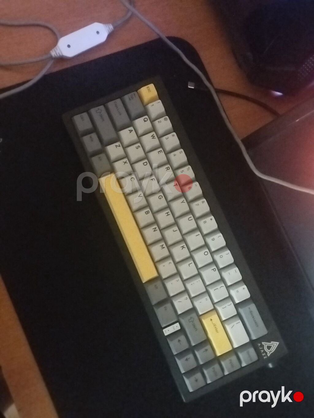 Ajazz Ak650 rgb game klavye moon light switchler Mechanıc — Klaviaturalar və siçanlar, Sumqayıt (2)