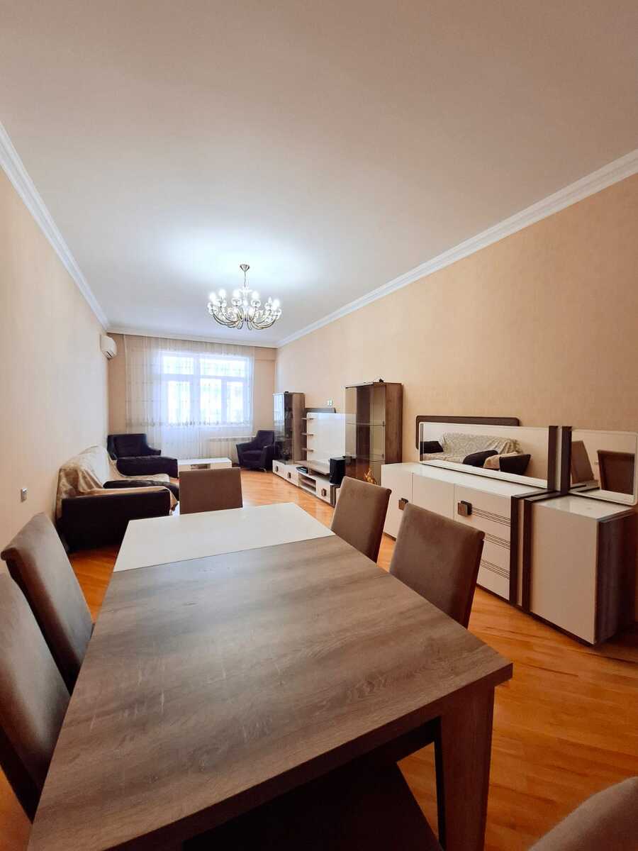 İcarəyə verilir 3 otaqlı yeni tikili 135 m² — Mənzil, Bakı (5)
