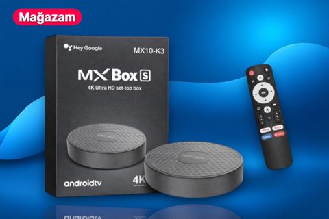 MX10-K3 TV Box 4GB RAM 64GB 4K Smart Android TV Box — Bakı