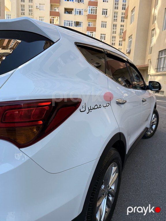 Hyundai Santa Fe, 2.0 L, 2016 il, 138 500 km — Avtomobillər, Bakı (6)