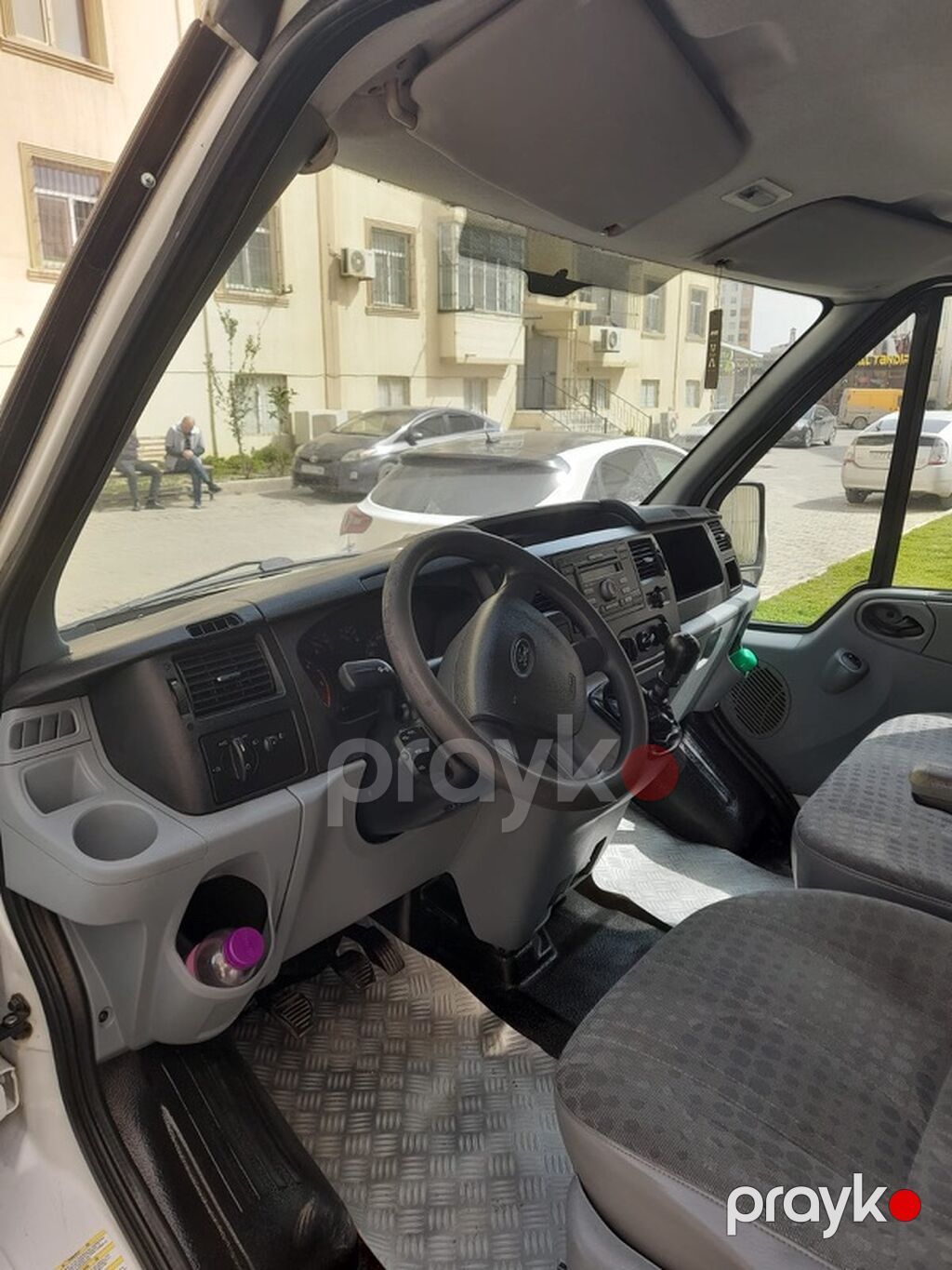 Ford Transit yük furgonu - Korpus: qısa baza, ağ rəng, sürgülü yan — Yük maşınları, Bakı (6)