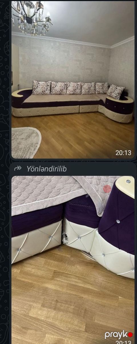Künc divan satılır 250 manat hərşeyi yaxşı veziyyetdedr bir tek — Bakı