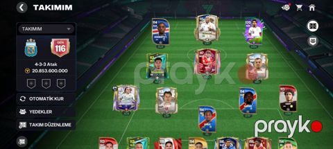 EA Sports FC Mobile hesabı – yüksək reytinqli komanda - Ümumi GEN — Bakı