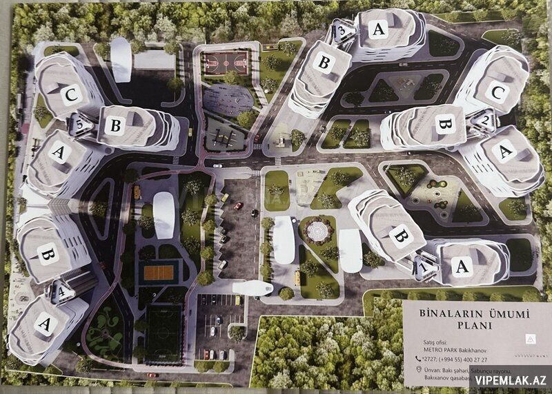 Sabunçu rayonunda 3 otaqlı Yeni tikili Satılır, 98 m² — Mənzil, Bakı (3)