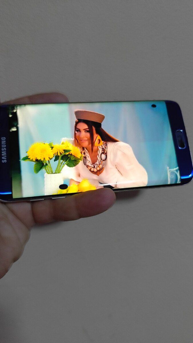 Samsung Galaxy S7 edge Coral Blue 32GB/4GB — Smartfonlar, Bakı (12)