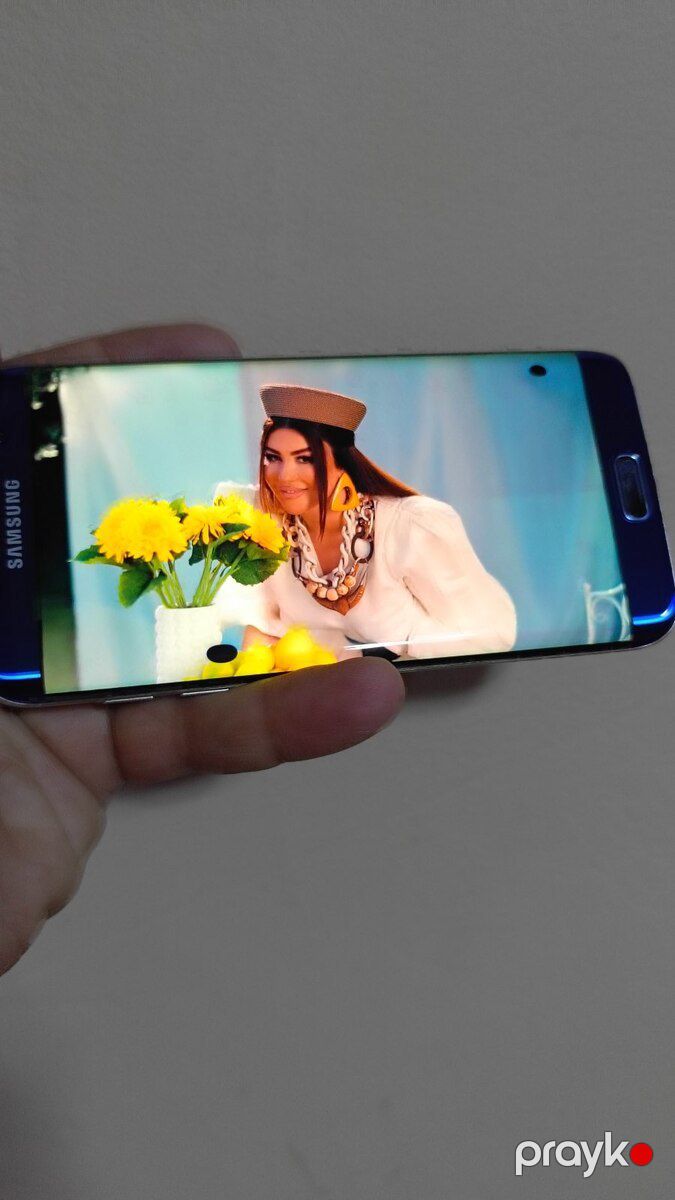 Samsung Galaxy S7 edge Coral Blue 32GB/4GB — Smartfonlar, Bakı (12)