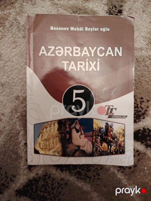 Məhsul: “Azərbaycan Tarixi” – 5-ci sinif arxasının üzdüyü cırılıb üçün — Bakı