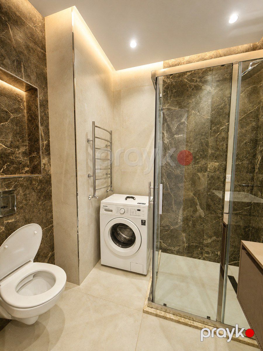 İcarəyə verilir 3 otaqlı yeni tikili 123 m² — Mənzil, Bakı (9)