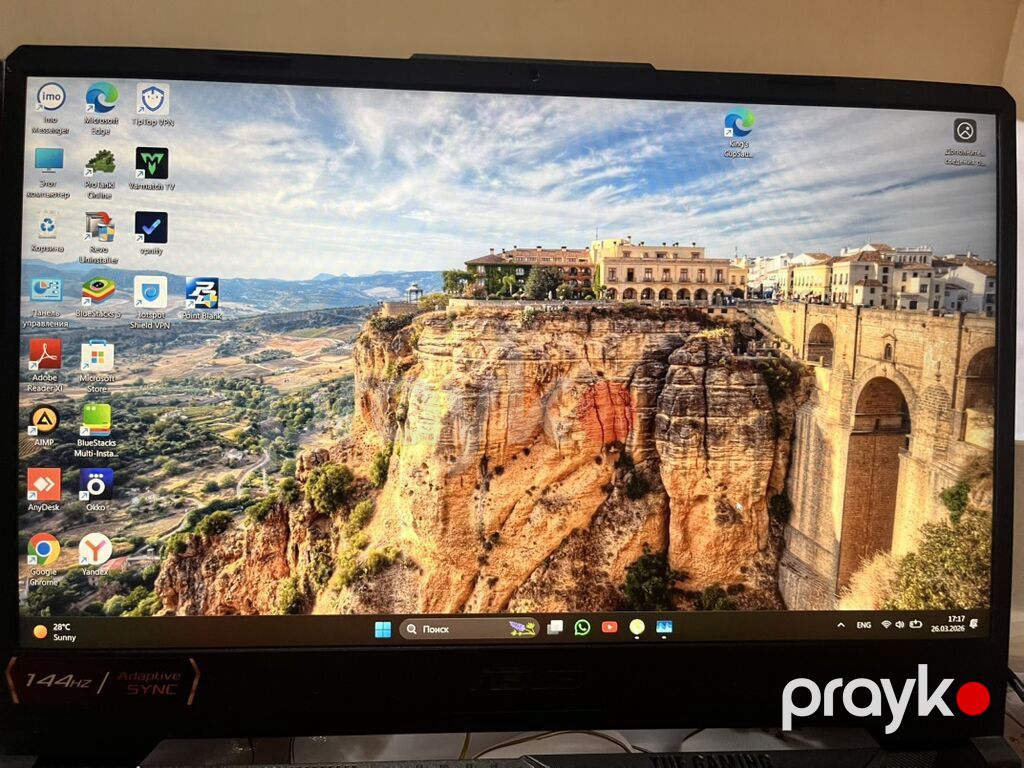 ASUS TUF Gaming F15 oyun noutbuku - Ekran: 15.6" FHD (1920x1080), 144 — Asus, Bakı (2)