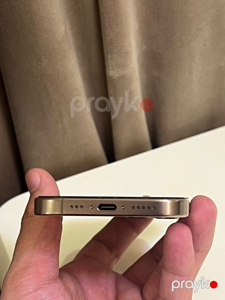 Apple iPhone 16 Pro Desert Titanium 128GB/8GB — Smartfonlar, Gəncə (3)