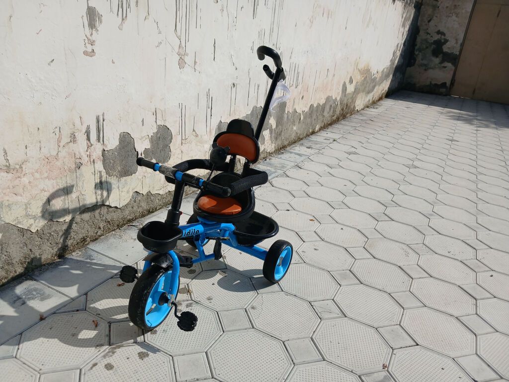 Uşaq üçtəkərli velosipedi – Kidilo, mavi rəng Xüsusiyyətlər: - 3 — Uşaq velosipedləri, Qəbələ (4)