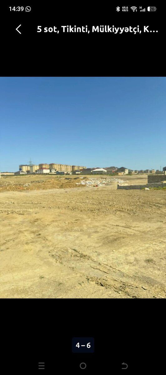 6 sot torpaq sahəsi, Abşeron r — Torpaq, Bakı (5)