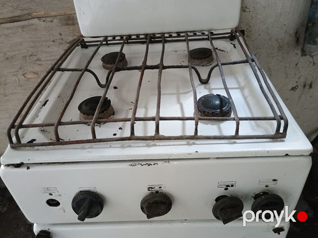 Dörd gözlü qaz plitəsi və soba - 4 gözlü üst hissə: mexaniki — Plitələr, Digah (2)