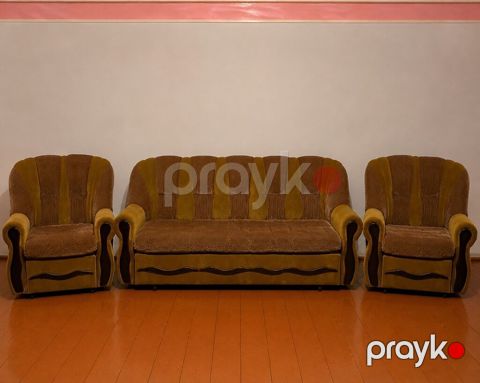 İşlənmiş, Klassik divan, 2 kreslo, Divan, Açılan — Göyçay
