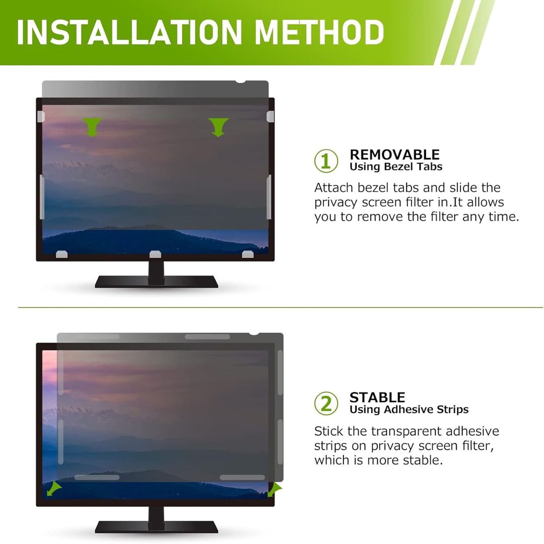 Screen protector 24"-16/9-531*298mm — Kompüterlər və noutbuklar, Bakı (3)