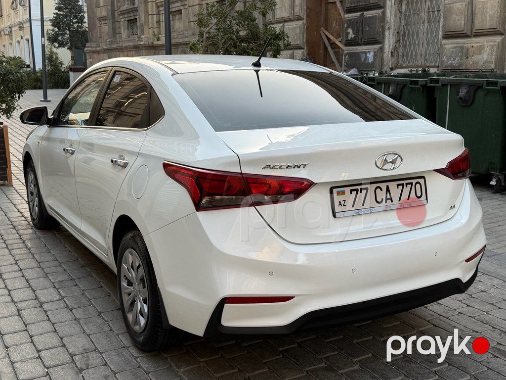 Hyundai Accent, 1.6 L, 2018 il, 126 000 km — Avtomobillər, Bakı (12)