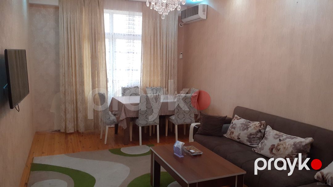 2-otaqlı yeni tikili kirayə verilir, İnşaatçılar m., 70 m² — Mənzil, Bakı (7)
