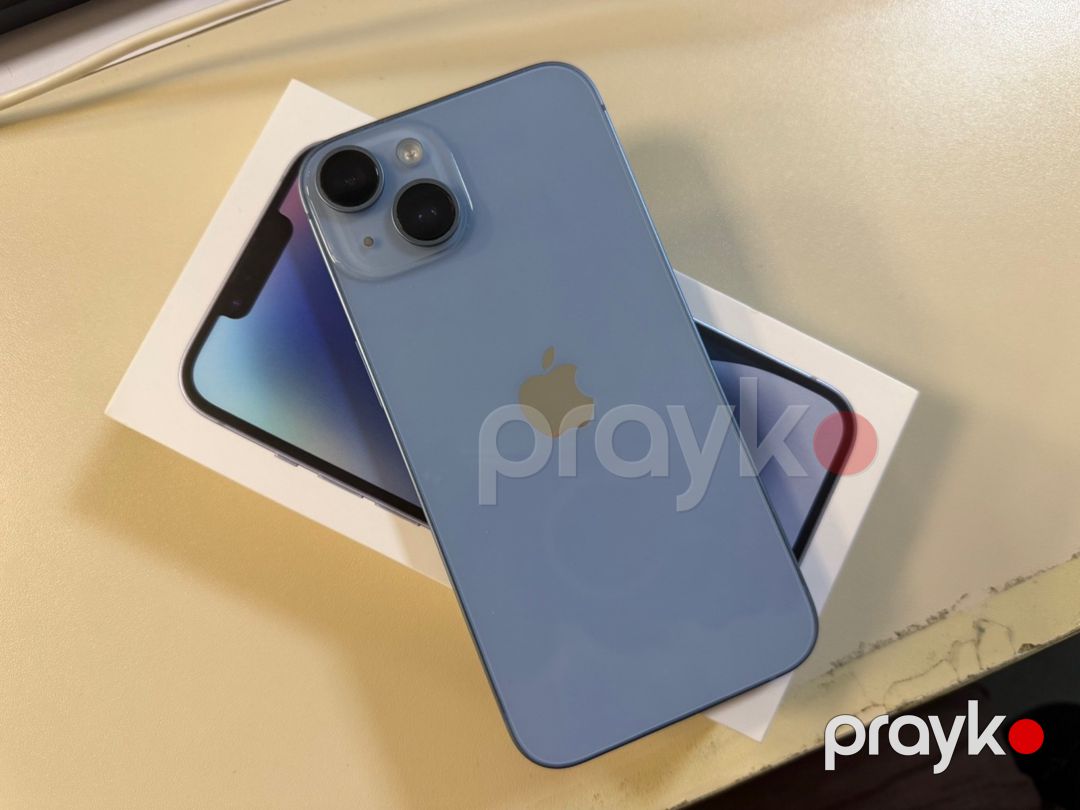 Apple iPhone 14 Blue 128GB/6GB — Smartfonlar, Bakı (2)