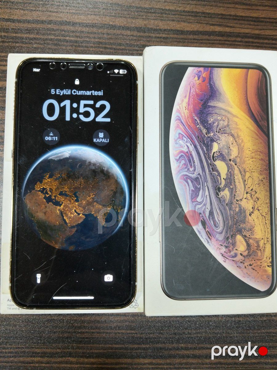 Apple iPhone XS Gold 64GB/4GB — Smartfonlar, Sumqayıt (3)