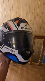 Shark tam üzlü motosiklet dəbilqəsi + aksesuarlar dəsti Qiymet — Moto geyim və avadanlıqlar