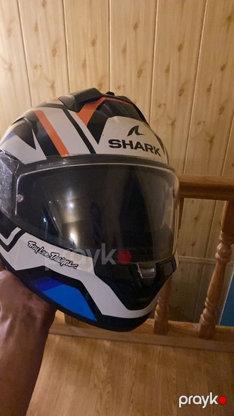 Shark tam üzlü motosiklet dəbilqəsi + aksesuarlar dəsti Qiymet — Bakı