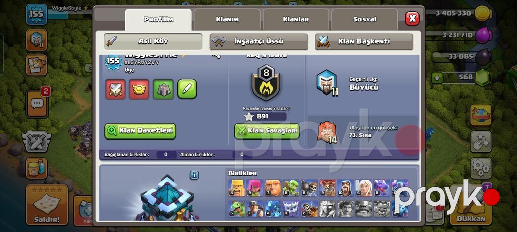 Clash of Clans hesabı – inkişaf etmiş baza və resurslar - TH — Başqa, Bakı (5)