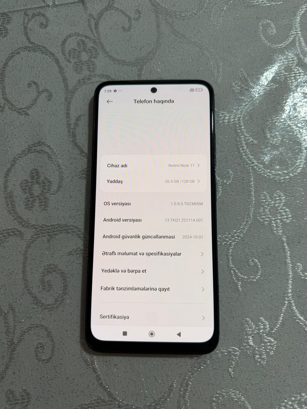 Redmi Note 11, 128 GB, rəng - Qara, İki sim kartlı — Xiaomi, Xırdalan (4)