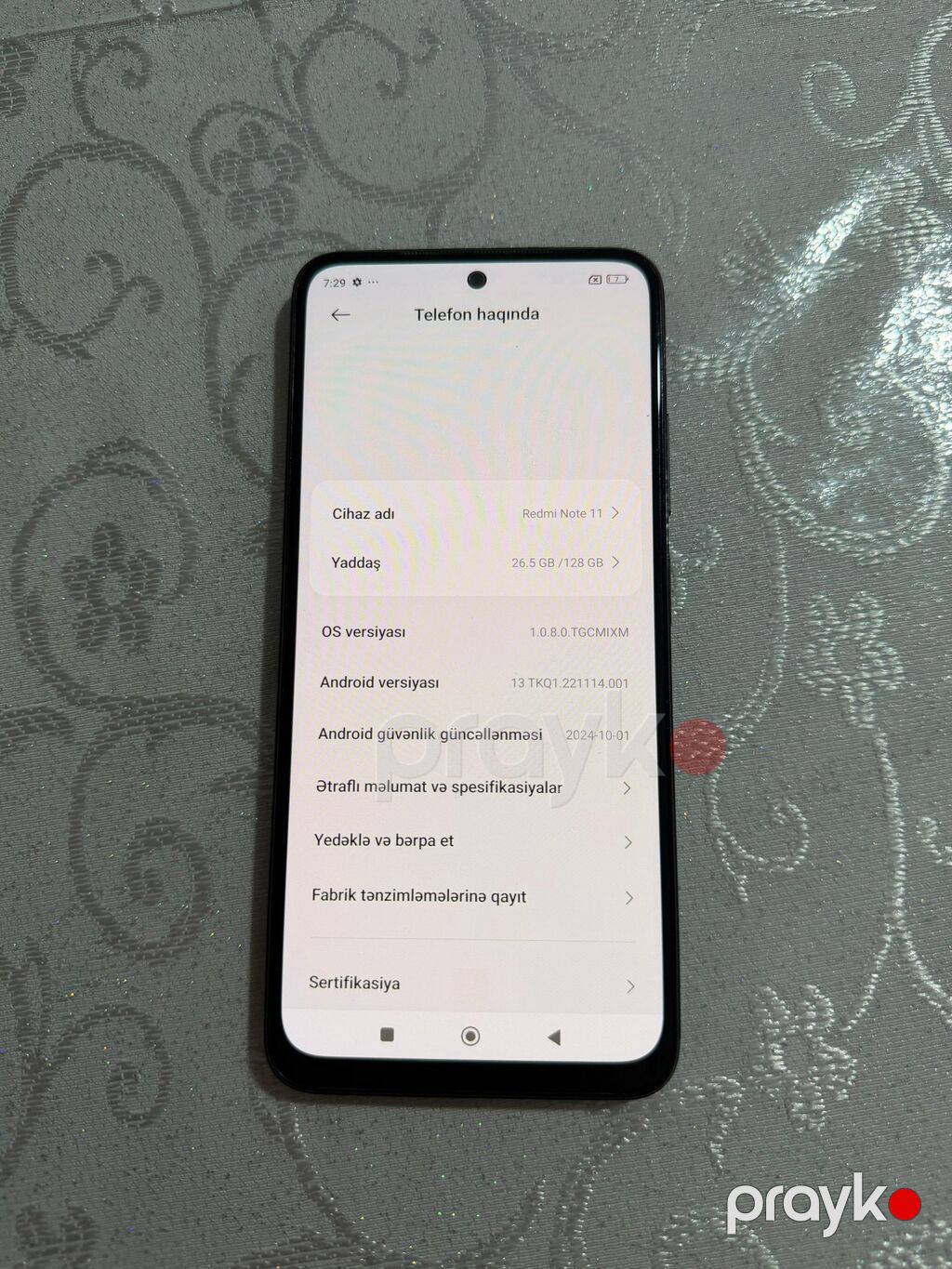 Redmi Note 11, 128 GB, rəng - Qara, İki sim kartlı — Xiaomi, Xırdalan (4)