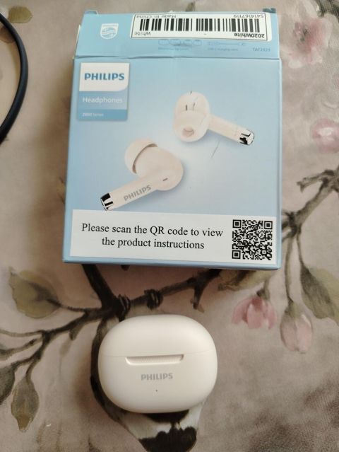 Yeni Simsiz (Bluetooth) Qulaqcıqlar, Philips, rəng - Ağ — Mehdiabad