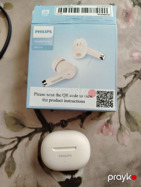 Yeni Simsiz (Bluetooth) Qulaqcıqlar, Philips, rəng - Ağ — Mehdiabad
