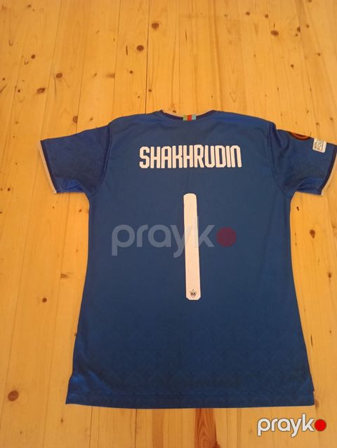 Qarabağ FK Futbol Forması – Qapıçı, “Shakhrudın” 1 - Rəng: tünd mavi — Bakı