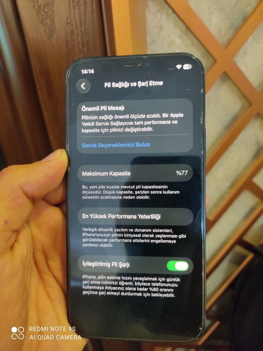 Apple iPhone 12 Black 64GB/4GB — Smartfonlar, Şəki (6)