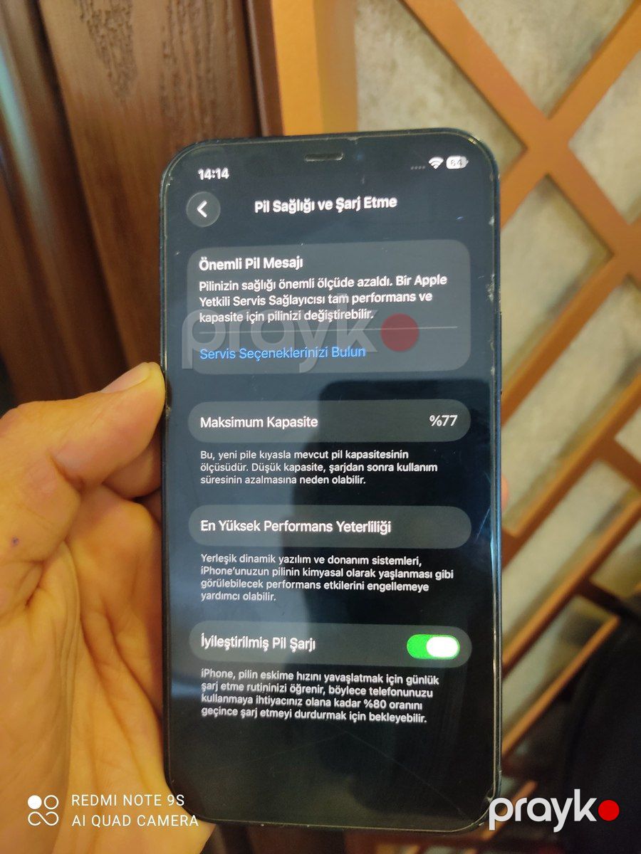 Apple iPhone 12 Black 64GB/4GB — Smartfonlar, Şəki (6)