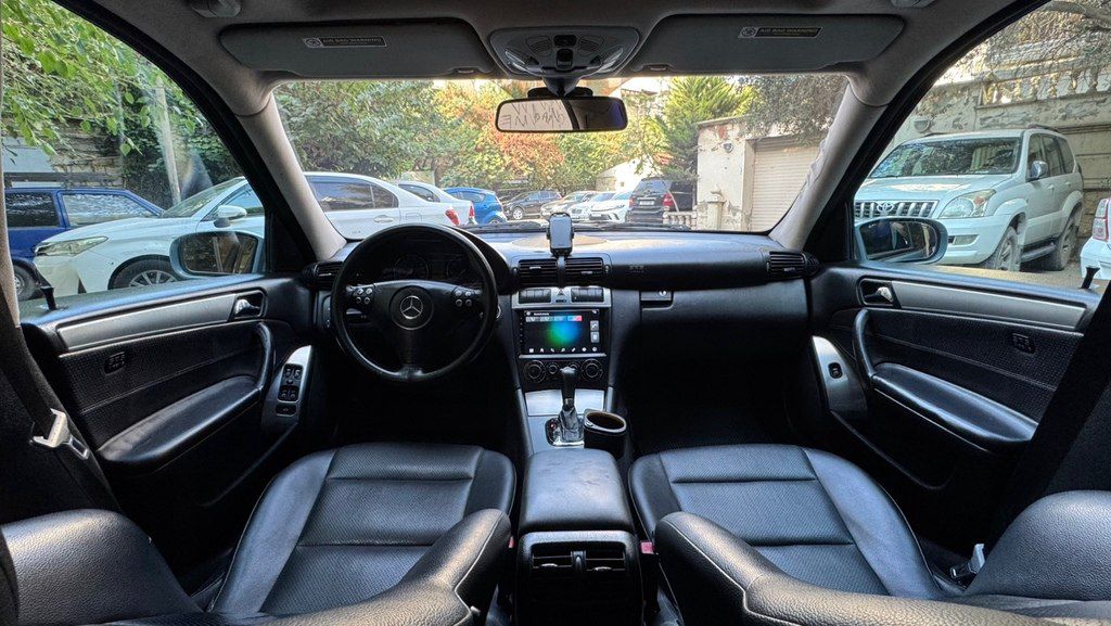 Mercedes C 230, 2.5 L, 2005 il, 447 330 km — Avtomobillər, Bakı (9)