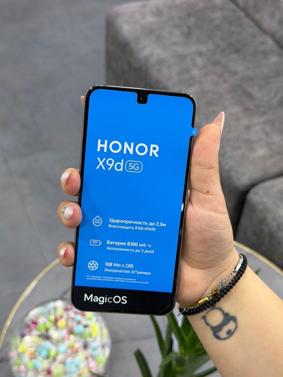 Honor X9d Midnight Black 256GB/8GB — Smartfonlar, Bakı (6)