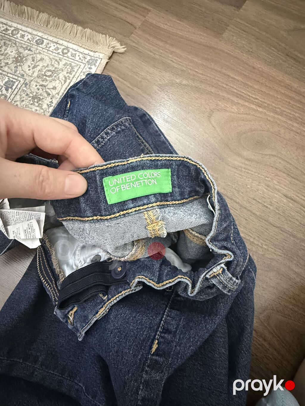 Benetton şalvar 10-11 yaş qız üçün — Uşaq geyimi, Masazır (2)