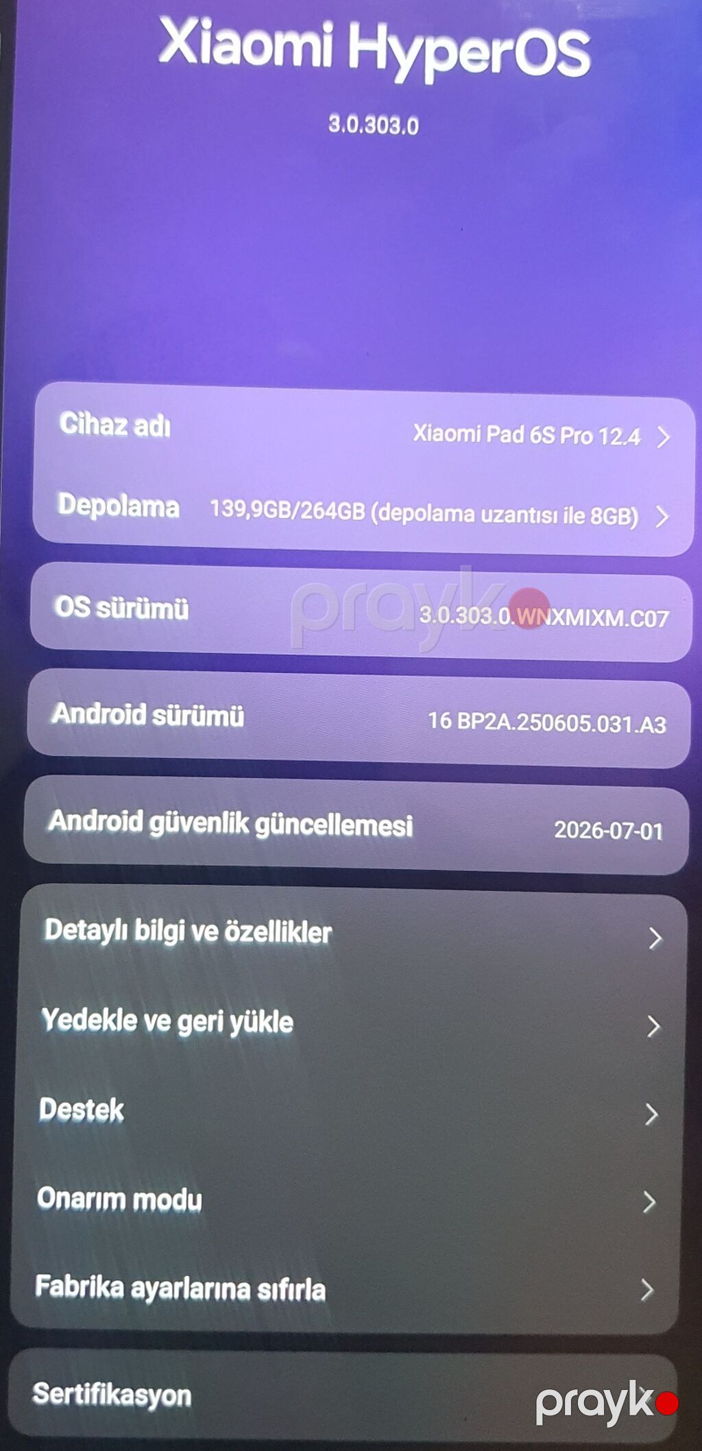 Xiaomi Pad 6S Pro 12.4 planşet - Ekran: 12.4” böyük yüksək — Xiaomi, Qazax (4)