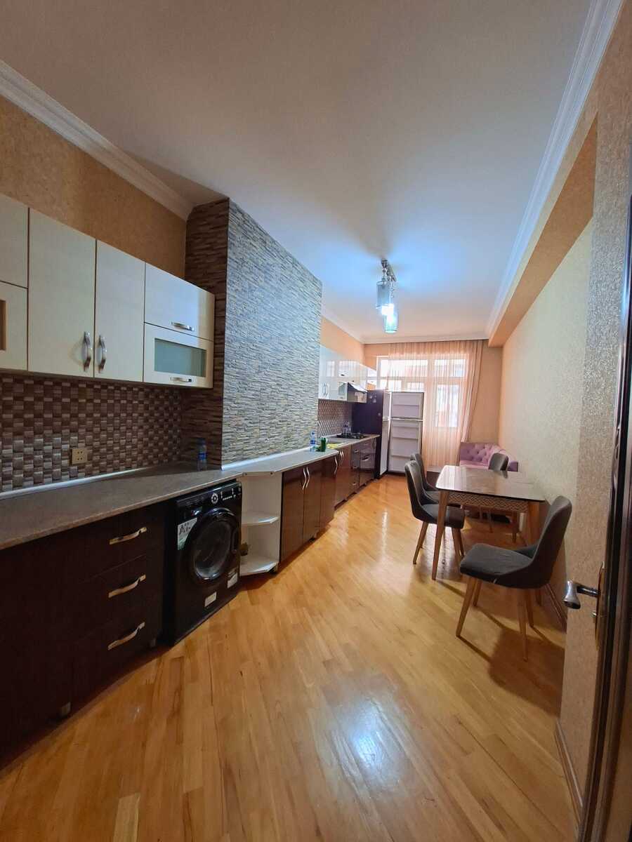 İcarəyə verilir 3 otaqlı yeni tikili 135 m² — Mənzil, Bakı (10)