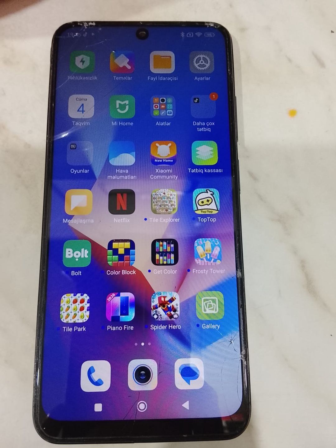 Xiaomi Redmi Note 10S Shadow Black 128GB/8GB — Smartfonlar, Bakı (3)
