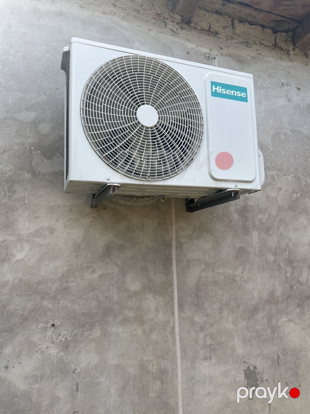 Hisense divar tipli split kondisioner ve Andeli SVC-5000VA gərginlik — Kondisioner və split-sistemlər, Kürdəmir (6)