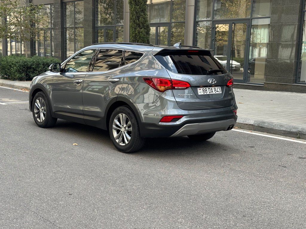 Hyundai Santa Fe, 2.0 L, 2017 il, 185 000 km — Avtomobillər, Bakı (3)