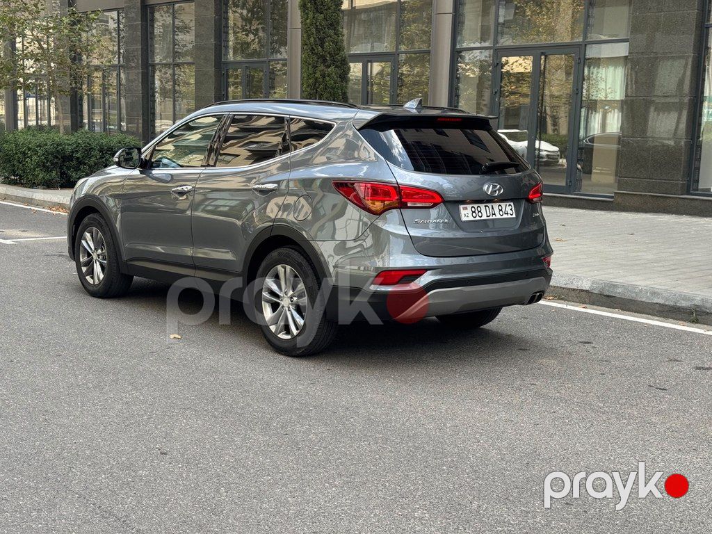 Hyundai Santa Fe, 2.0 L, 2017 il, 185 000 km — Avtomobillər, Bakı (3)