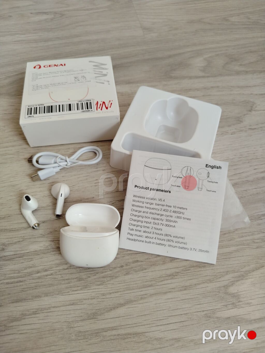 Yeni Simsiz (Bluetooth) Qulaqcıqlar, rəng - Ağ — Qulaqcıqlar, Mehdiabad