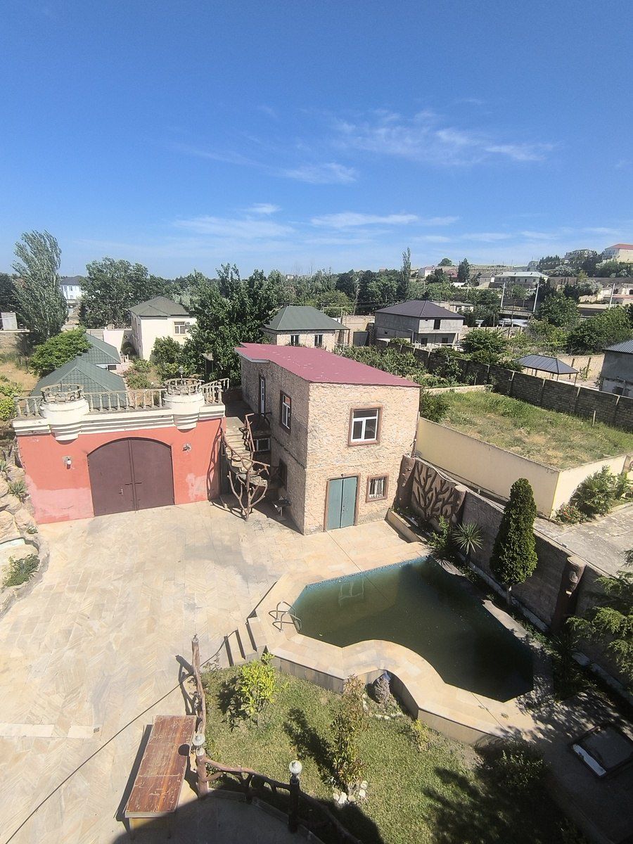 Satılır 8 otaqlı həyət evi/bağ evi 400 m² — Ev, villa, Bakı (10)