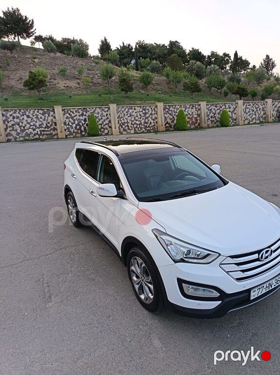 Hyundai Santa Fe, 2.0 L, 2013 il, 187 000 km — Avtomobillər, Tovuz (5)