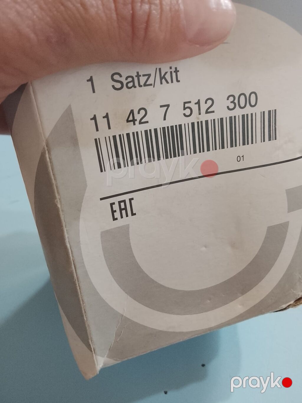 Məhsul: Yağ filtri komplekti (Satz/kit) Təzədir. Detal nömrəsi: 11 42 — Avtomobil filtərləri, Digah (2)