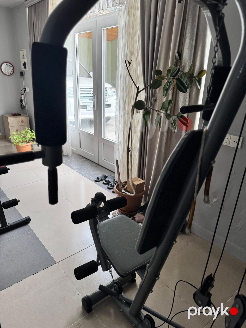 Çoxfunksiyalı ev trenajoru – kabel və blok sistemi ilə - Tam bədən — Digər simulyatorlar, Digah (3)