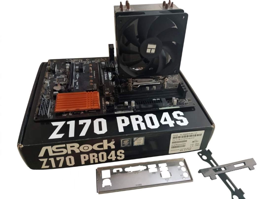 Ana plata ASRock Z170 Pro4S + 7700k + 212 EVO Combo — Kompüterlər və noutbuklar, Bakı