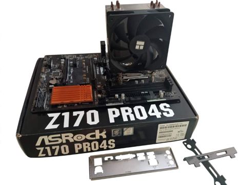 Ana plata ASRock Z170 Pro4S + 7700k + 212 EVO Combo — Bakı